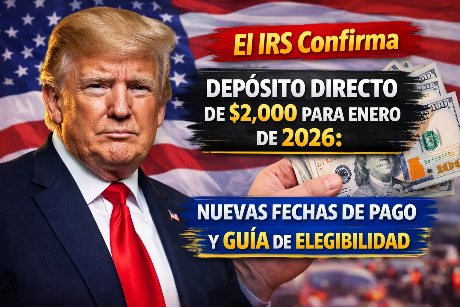 El IRS Confirma Depósito Directo de $2,000 para Enero de 2026: Nuevas Fechas de Pago y Guía de Elegibilidad